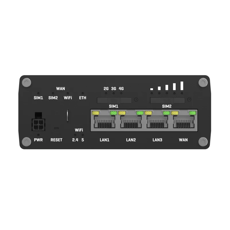 Teltonika RUTM11 | Przemysłowy router 4G LTE | Cat 6, 4x GbE, GNSS, Wi-Fi 5, Dual SIM - Zdjęcie 5