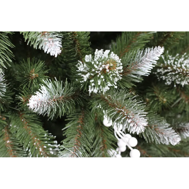Extralink | Świerk z białą jarzębiną | 150cm, ze stojakiem - Zdjęcie 4