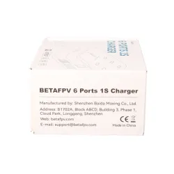 Caricabatterie + alimentatore BetaFPV 6 Porte 1S per batterie di droni - Immagine 5