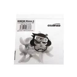 Gemfan 45mm Three-blade Drone Propellers Gray, 8 pieces - Image 3