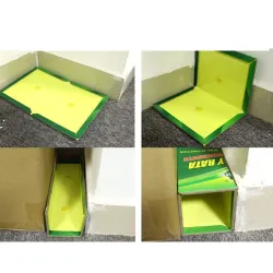 Extralink Past na Myši a Potkany, Silné Lepidlo, Silná Lepící Past s Vůní - Obrázek 3
