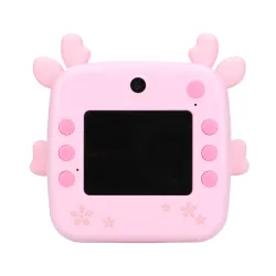 Pink Thermodrucker EPP-005 + Extralink Thermopapier 3 Rollen Set, Reh - Bild 7