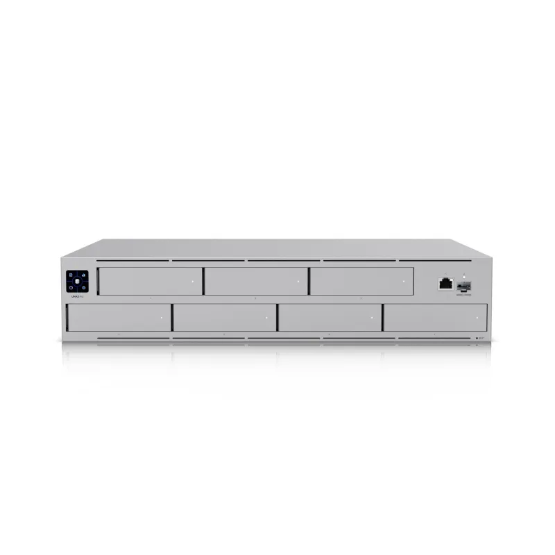 NAS-сервер Ubiquiti UNAS-Pro, 2U, 7x HDD, 1x SFP+, 1x GbE RJ45 - Изображение 2