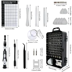Juego de destornilladores de precisión Extralink, destornilladores Torx 120 en 1 - Imagen 5