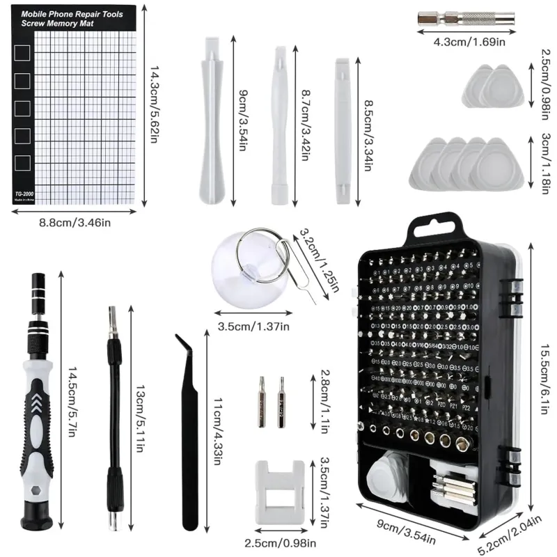 Extralink Precision Screwdriver Set, Torx Screwdrivers 120 in 1 - Image 5