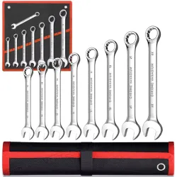 Extralink Flat and Ring Wrench Set, 8 pcs. Open-End and...