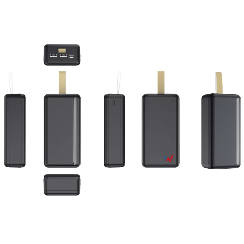 Power Bank Eveready WX30C 30000mAh, Nero, 2x USB-A, 1x USB-C - Immagine 2
