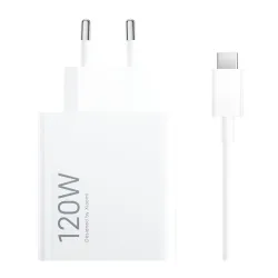 Cargador Xiaomi 120W HyperCharge Combo EU, Cable USB-C