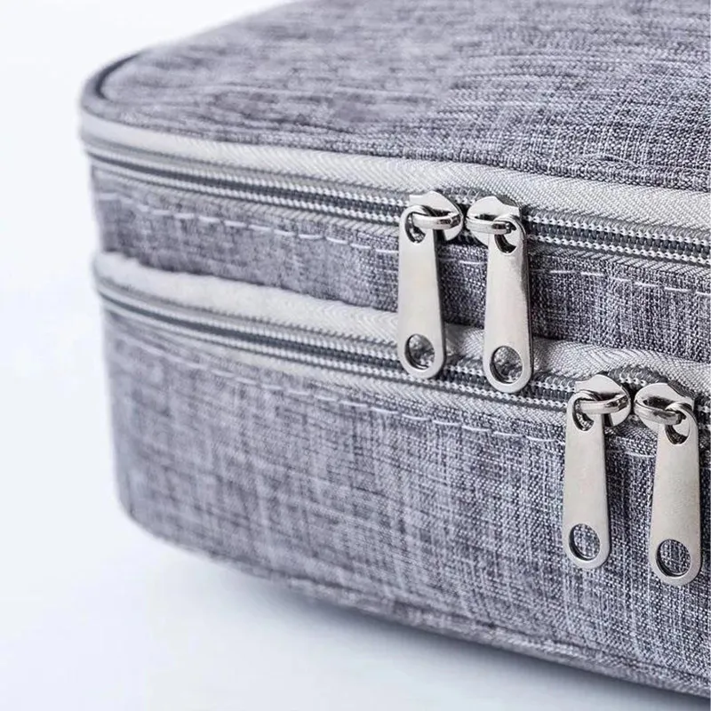 Bolsa organizadora de viaje Extralink para cables USB de carga y accesorios con asa XL - Imagen 5