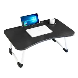 Mesa para Laptop Extralink, para Cama, 40x60cm, Preta
