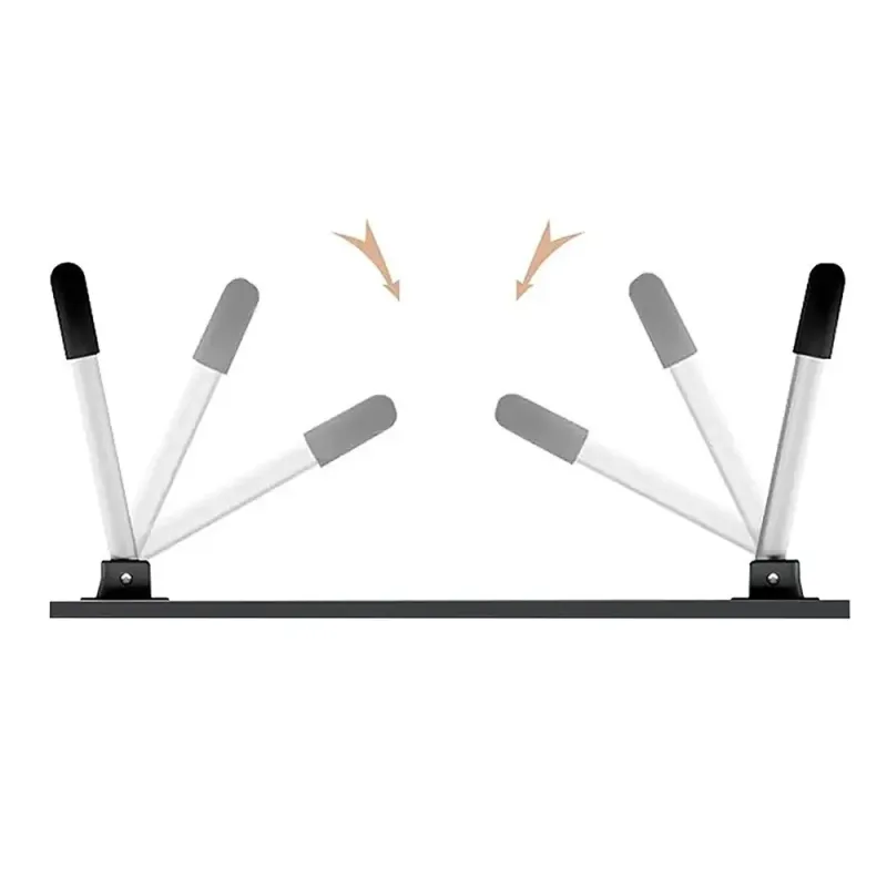 Stolík pod notebook Extralink, podnos na postel, 40x60cm, hnědý - Obrázek 2