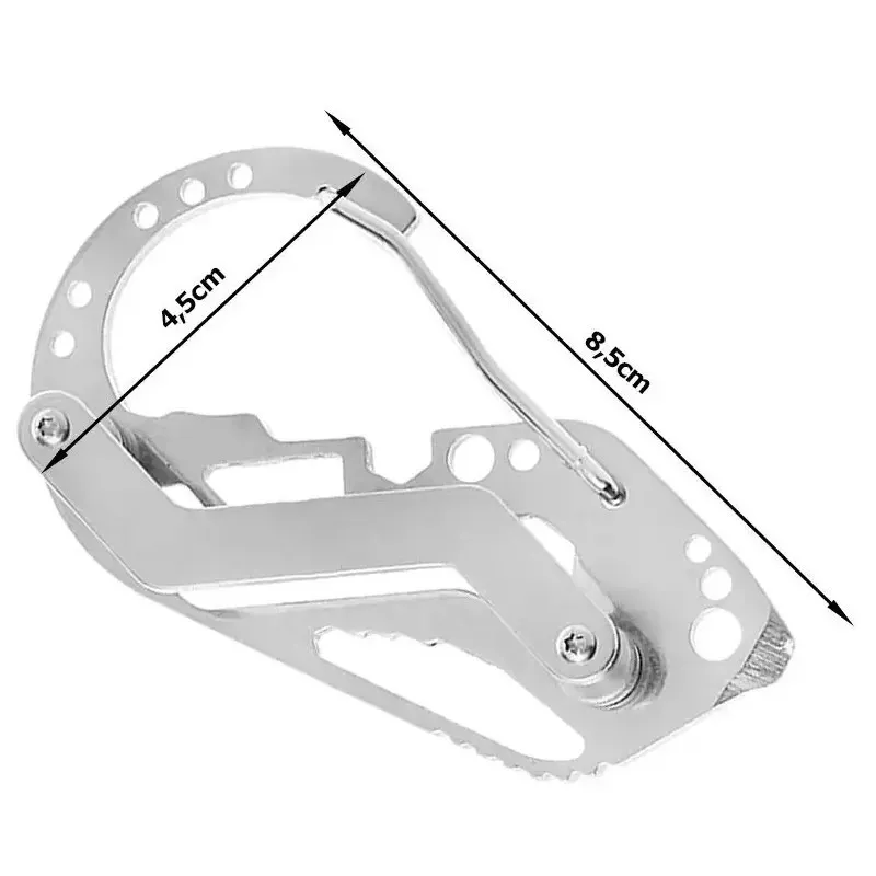 Extralink Multi-tool Carabiner, Survival Tool - Image 4