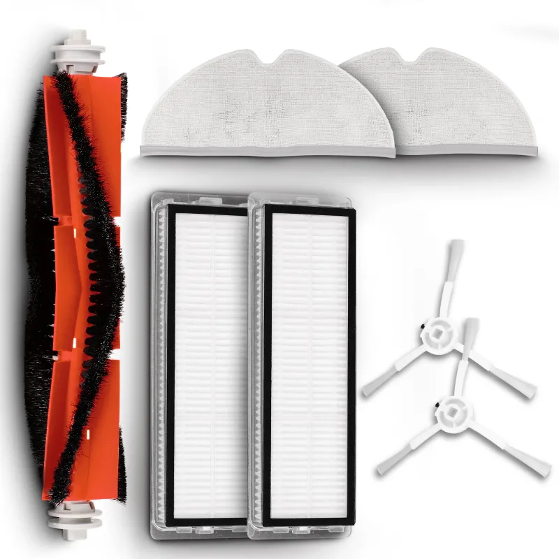 Set di ricambi per aspirapolvere Xiaomi: Spazzole, Rulli, Filtri e Mopi per Mi Robot Vacuum Mop 2 Pro+ S10+ X10 - Immagine 2