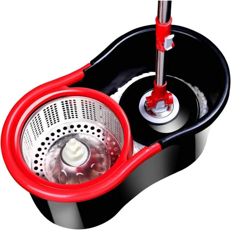 Extralink | Mop obrotowy rotacyjny | 360 spin turbo 3w1 + 2 nakładki - Zdjęcie 3