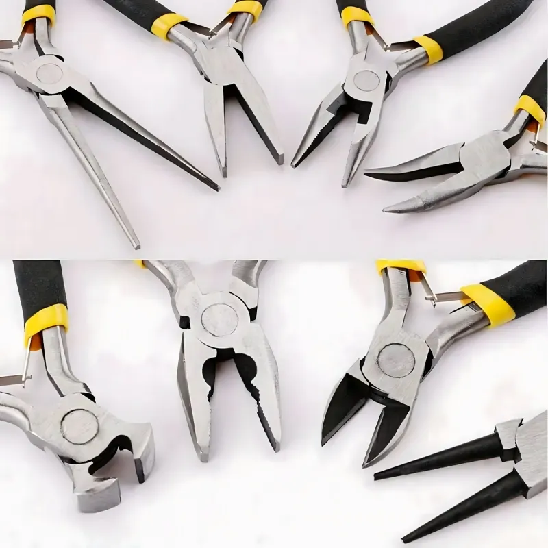 Extralink Precision Pliers Set, 8 Pieces - Universal Combination Pliers - Image 5