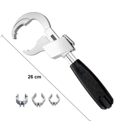 Universal Adjustable Wrench Extralink, Double-Sided for Bathroom Sink Faucet Plumbing Pipes - Image 3