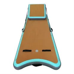 Extralink Inflatable Water Lounger, 245x91x15cm - Image 2
