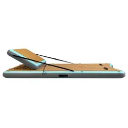 Extralink Inflatable Water Lounger, 245x91x15cm - Image 3