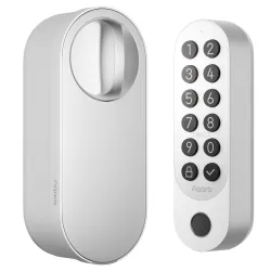 Fechadura Inteligente Aqara Smart Lock U200 Kit Branca, HomeKit, Thread, Bluetooth 5.1, NFC - Imagem 2
