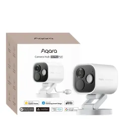 IP kamera Aqara Camera Hub G5 Pro PoE B&iacute;l&aacute;, 1520p,...