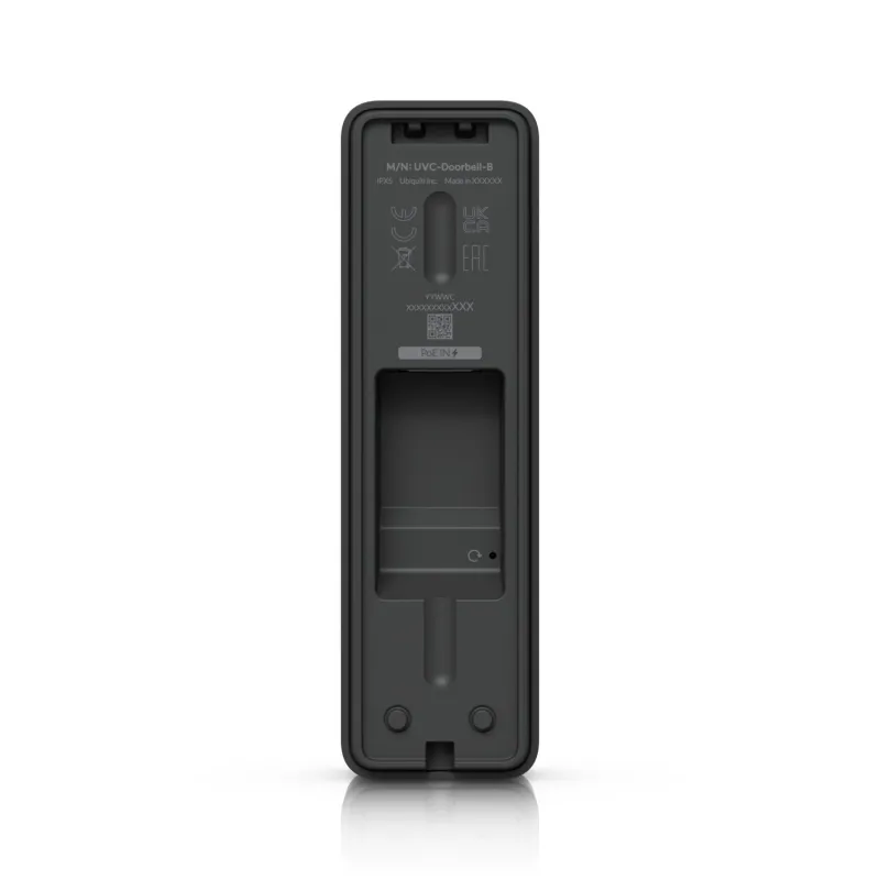 Ubiquiti UVC-Doorbell-Lite-B, videoporteiro, 1920 x 2560px, 24fps, 1x FE RJ45, IPX5 - Imagem 5
