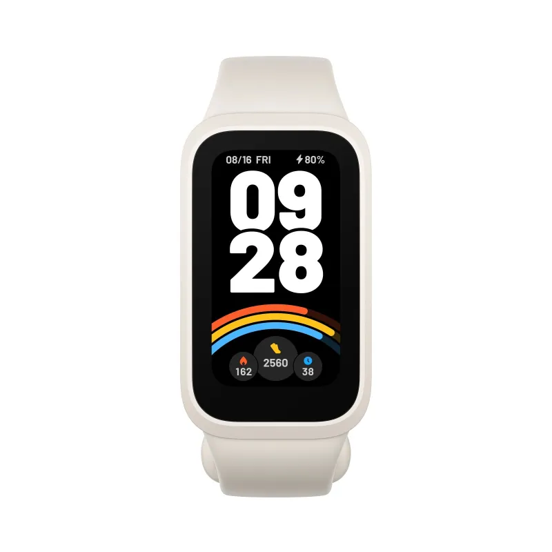 Xiaomi Smart Band 9 Active Beige Fitness-Armband, Bluetooth 5.3, 300mAh, 1.47", 5 ATM, Beschleunigungssensor, PPG-Sensor - Bild 3