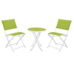 Piccolo Set di Mobili da Giardino Black Forest, Due Sedie...