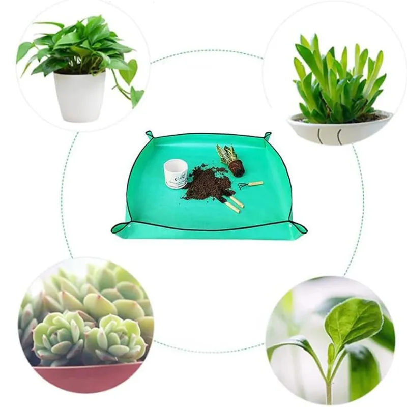 Tapete de Transplante Black Forest, para Plantas e Flores de Jardim 100x100 cm - Imagem 2