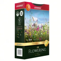 Erba Graminex Premium, miscela fiorita 1kg 40m semi