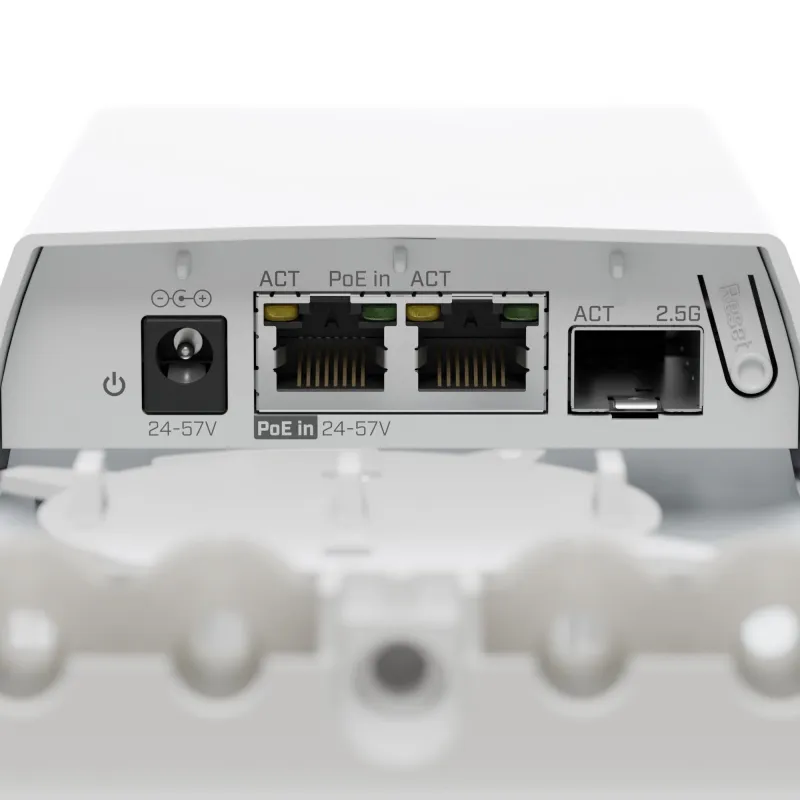 Медиаконвертер Mikrotik FTC21, 2x GbE RJ45, 1x 2.5G SFP, вход 802.3af/at, IP55 - Изображение 4