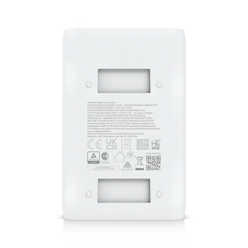 Inyector PoE Ubiquiti UACC-PoE+-2.5G, 30W PoE+ - Imagen 5