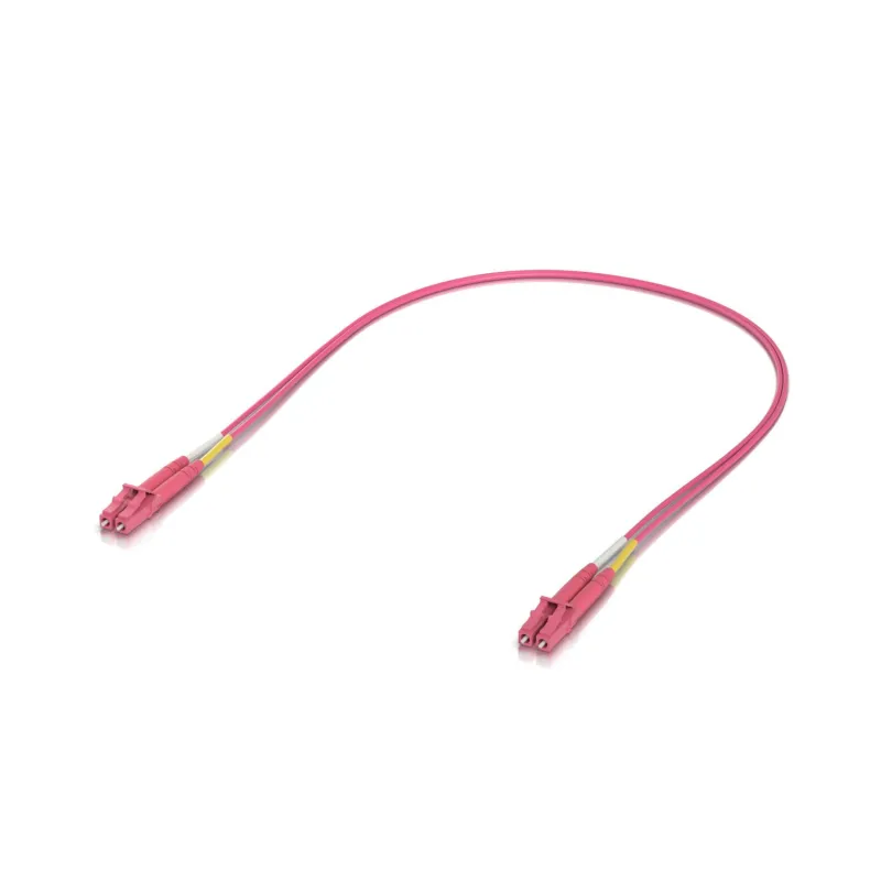 Cabo Patch Ubiquiti UACC-OFC-M2-LULU-0.5M, OM4 Duplex LC, 0.5m