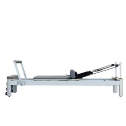 StayFit by Extralink, Pilates için profesyonel yatak, alüminyum alaşımlı pilates reformeri, gri - Görsel 2