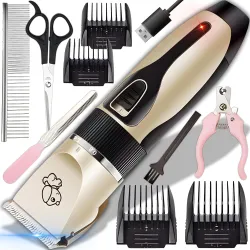 Extralink Pets kabelloser Hund und Katzen Haartrimmer mit...