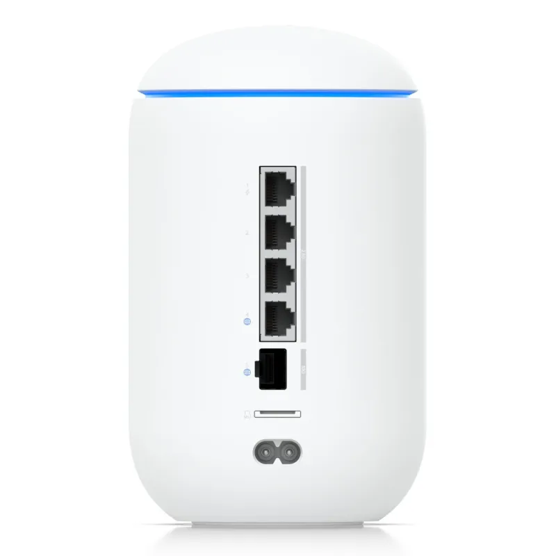 Router Wi-Fi Ubiquiti UDR7-EU, Wi-Fi 7, 4x 2.5GbE, 1x SFP+, ranura para microSD - Imagen 3