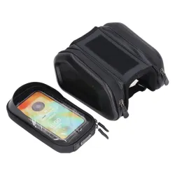 Bolsa de Bicicleta Extralink, Alforge Impermeável para Quadro com Capa para Telefone - Imagem 5