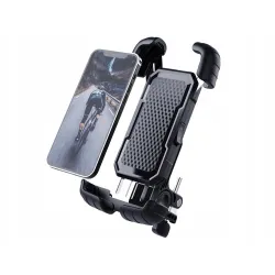 Supporto Antishock Extralink per Bici per Telefono da Montare sul Manubrio - Immagine 3