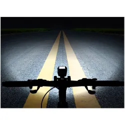 Conjunto de Luzes de Bicicleta Extralink com Contador + Luz Traseira - Imagem 8