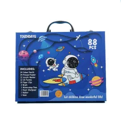 Extralink Künstlerisches Malset, Blauer Astronaut 88 Teile - Bild 2