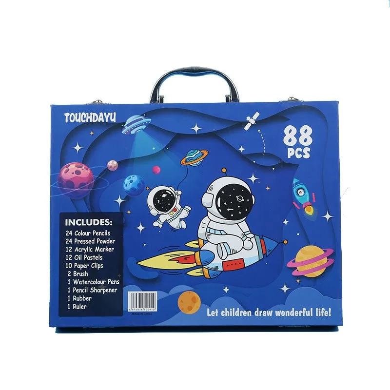 Set Artistico di Pittura Extralink, Astronauta Blu 88 Pezzi - Immagine 2
