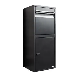 Extralink LockStar Paketbox, 43x39x102cm Stahl Paketkasten