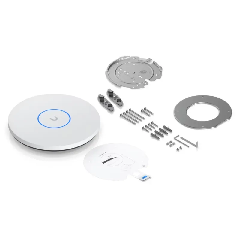 Точка доступа Ubiquiti U7-Pro-XGS, WiFi 7, 6GHz, 1x RJ45 10Gbps PoE++ - Изображение 7
