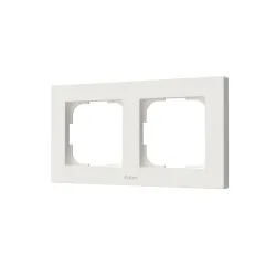 Aqara Switch Frame H2 EU (2-gang) White, H2 switch frame,...