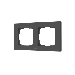 Aqara Switch Frame H2 EU (2-gang) Gris, Marco para...