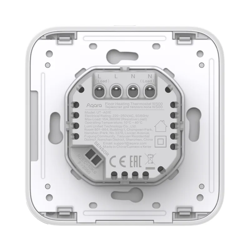 Aqara Floor Heating Thermostat W500, Thermostat für Fußbodenheizung - Bild 5