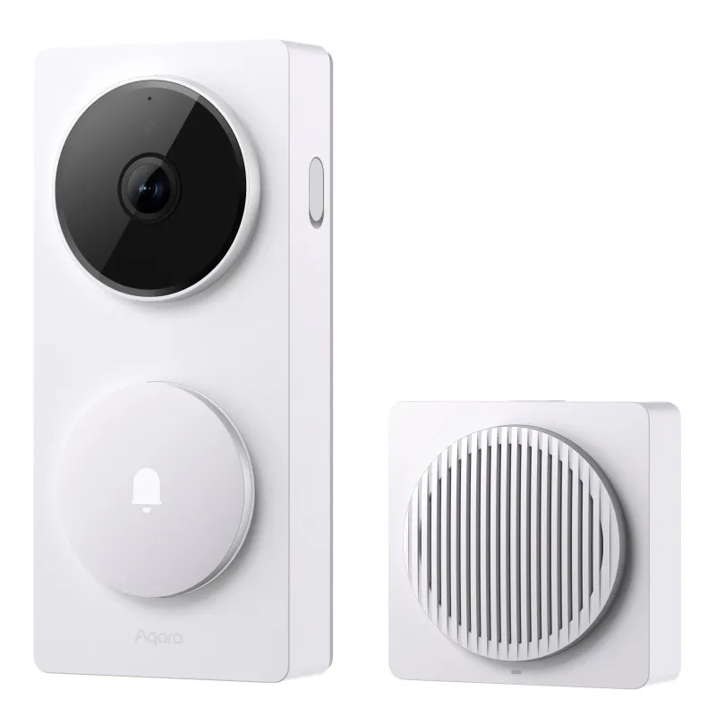 Aqara Doorbell Camera Hub G410 Select Белый, Видеодомофон, Дверной звонок, Hub, Камера, Apple Homekit - Изображение 2