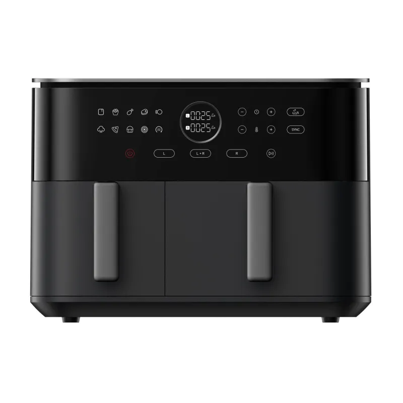 Xiaomi Dual Zone Air Fryer 10L Siyah | Fritöz | 2700W, 3.5L + 6.5L - Görsel 3