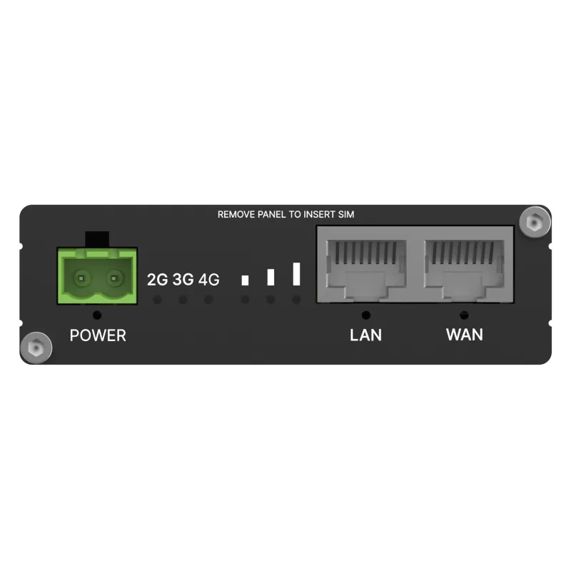 Teltonika RUT206 | Przemysłowy Router LTE | 4G/LTE Cat.4, 2x LAN 100Mb/s WiFi 2,4GHz, RMS - Zdjęcie 3