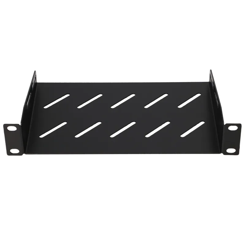 Extralink Shelf 1U, Prateleira para armários rack 10", preta - Imagem 2