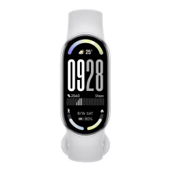 Xiaomi Smart Band 10 Srebrny | Inteligentna opaska sportowa | Bluetooth 5.4, 233mAh, 1.72", 5 ATM, akcelerometr, sensor PPG, żyr - Zdjęcie 2